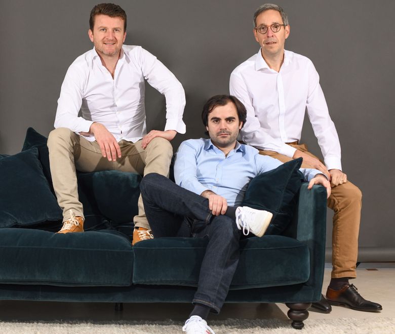 Founders Michael d’Eboli, Morgan Guérin, Gilles de Richemond Founders Michael d’Eboli, Morgan Guérin, Gilles de Richemond