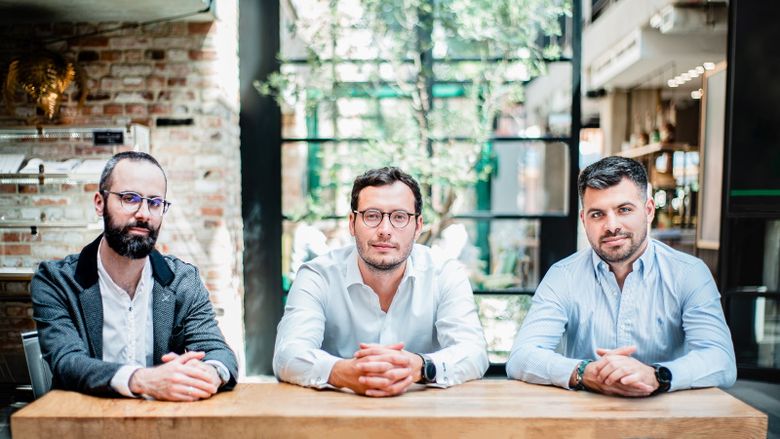 CIO Aleksander Kijek, CEO Hubert Rachwalski and COO Mateusz Czech CIO Aleksander Kijek, CEO Hubert Rachwalski and COO Mateusz Czech